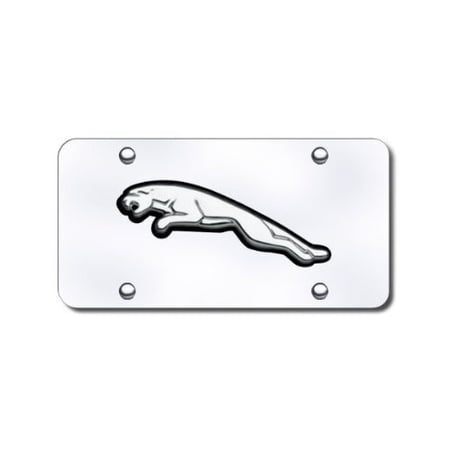 Jaguar Logo Front License Plate - Walmart.com