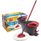 O-Cedar Microfiber EasyWring Spin Mop & Bucket System