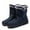 A--Blue, variant on Ablanczoom Snow Boots Women: Winter Shoes Woman Ankle Outdoors Booties with Warm Faux Fur
