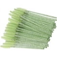 thumbnail image 3 of 50pcs Eyelash Mascara Brushes Wands, Nylon Makeup Brush Mascara Wands Eyelash Eyebrow Disposable for Eyelash Extensions(Green), 3 of 5