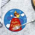 thumbnail image 5 of COM1950s 144 Pcs Happy Father's Day Party Supplies Decorations Include Happy Father's Day Banner Disposable Plates Napkins Forks Cups Knives Spoons for Best Dad Party Dinner Decoration, 5 of 5