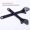 thumbnail image 5 of Llave Inglesa Ajustable de 10 Pulgadas, Llave Ajustable de Precisión Grande, Llave Ajustable, Apertura Manual Profesional de Mandíbula [30 mm]., 5 of 5