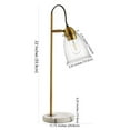 thumbnail image 4 of SAFAVIEH Gibson Classic 22 in. Table Lamp with USB Port, White/Gold, 4 of 6
