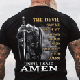 thumbnail image 2 of [Graphic T shirt] Plus Size Men's T shirt | Graphic Tee Letter Templar Cross Crew Neck Black 3D Print Street Casual Short Sleeve Print Clothing Apparel Basic Vintage Fashion Designer, 2 of 2