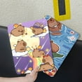 thumbnail image 6 of Tuohive Cartoon Capybara iPad Case for Air4/5/6 (Pro 2018 11in) 10.9in Auto Wake Sleep Case with Pencil Holder, 6 of 12