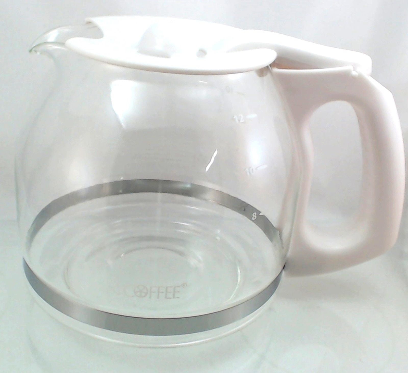Mr Coffee 10 Cup Carafe White No Chips or Cracks 