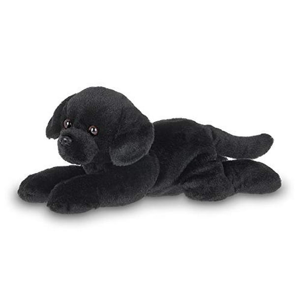 Bearington Lil' Jet Small Plush Black Labrador Retriever Stuffed Animal