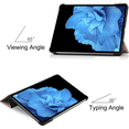thumbnail image 3 of For Vivo Pad 11", Tri-Fold Smart Tablet Cover, PC Back Cover Slim Cover Multi-View Stand Hard Case Cover for Vivo Pad 11" Auto Sleep/Wake Tablet Cover Rose Gold, 3 of 4