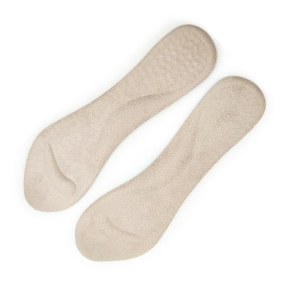 Necvior Silicone Gel Insoles Comfortable Arches Support Insoles High Heel Inserts Cushion Travel Shoe Pads for Women and Men