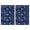 Dark Blue Christmas, variant on 2 Pcs Funny Kitchen Towels,Dark Blue Christmas Snowflake Pattern Microfiber Dish Towels,Kitchen Tea Towels,Kitchen Towel Set (18" X 26")