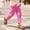 Hot Pink, variant on Lumosvexa Boys Cotton Linen Pants, Lightweight Loose Fit Breathable Spring Summer Daily Pants Blue 10-12