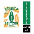 thumbnail image 2 of Hornitos Mango Tequila Seltzer Cocktail, 4 Pack 355 ml Cans, 5% ABV, 2 of 5