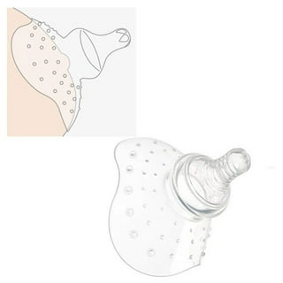 Nipple Shields For Nursing Newborn,breastfeeding Contact Nippleshield For  Latch Difficulties Or Flat&inverted Nipples,soft Silicone With Travel  Carryi