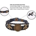 thumbnail image 4 of 4Sets Leather Bracelet Making Kit Multilayer Rope Bangle Cuff Wristband with Blank Alloy Cabochon Bezel Tray Clear Glass Cabochon, 4 of 9