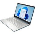 thumbnail image 2 of HP 15.6" Full HD IPS Laptop, Intel Core i5-1235U, 8GB RAM, 256GB SSD, Intel Iris Xe Graphics, Wi-Fi 5, Bluetooth, Spruce Blue, 2 of 5