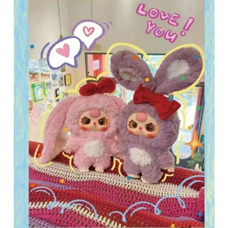 Baby Three Plush Doll Blind Box Action Figures 400% Gift