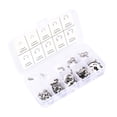 thumbnail image 1 of 120PCS Snap Rings Mini Portable Stainless Steel Kit for Shaft Positioning Parts, 1 of 7