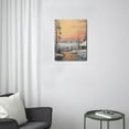 thumbnail image 3 of Sunset Splendor12x16 Oil Paintings & Wall Art Prints, Vintage Home Office Decor, 3 of 7