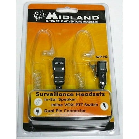 Midland - AVP-H3 Transparent Security Headsets