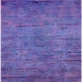 thumbnail image 1 of Ahgly Company Machine Washable Indoor Square Industrial Modern Medium Slate Blue Area Rugs, 4' Square, 1 of 7
