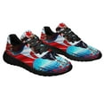 thumbnail image 6 of Happy Canada Day Moose Shoes Sneakers Black Size 9, 6 of 7