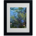 thumbnail image 2 of Trademark Fine Art "Nympheas 1914-17" Canvas Art by Claude Monet, Black Frame, 2 of 3