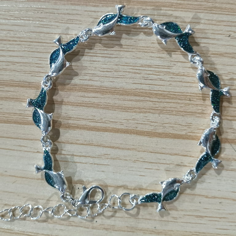 Dolphin charm shop bracelet