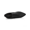thumbnail image 4 of Unique Bargains Women's Pointed Toe Stiletto Heel Chelsea Boots, 4 of 8