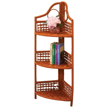 Wicker 40 Tier Corner Storage Shelf XL Walmart Extraordinary Wicker Corner Shelves Wicker 40 Tier Corner Storage Shelf XL Walmart Extraordinary Wicker Corner Shelves