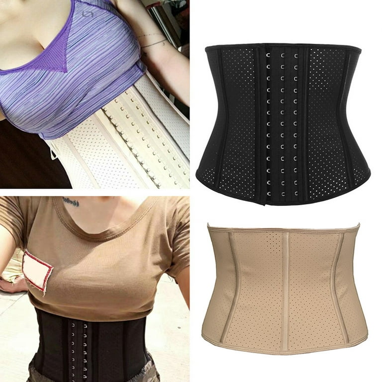 Smooth Waistline Body Waistband Multi Breasted Body Shaper Underbust  Painless Girdle Corset for Home