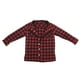 thumbnail image 1 of Vogacara Ropa para hombre, ligera, portátil, apariencia exquisita, estilo de celosía distintivo, camisa a cuadros roja para cuerpo de elemento móvil Muñecas y casas de muñecas Vogacara FN001405-00, 1 of 6