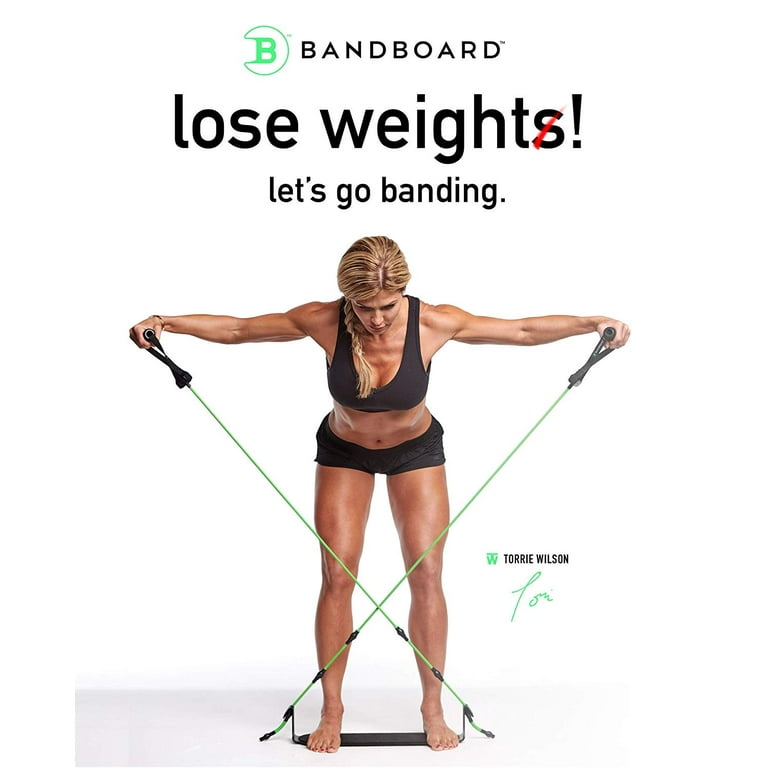 BandBoard Workout Portable Home Gym-Perfect for Body Building