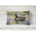 thumbnail image 2 of American Black Duck Throw Pillow 12 in x 16 in, 2 of 4