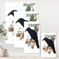 thumbnail image 4 of Designart ' Ancient Australian Birds VI ' Traditional Canvas Wall Art Print, 4 of 4
