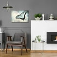 thumbnail image 5 of Epic Art 'Teal Butterfly II' by Lori Deiter Acrylic Glass Wall Art, 24"x16", 5 of 8