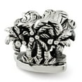 thumbnail image 1 of 925 Sterling Silver Reflections Palm Trees Bead; for Adults and Teens; for Women and Men, 1 of 2