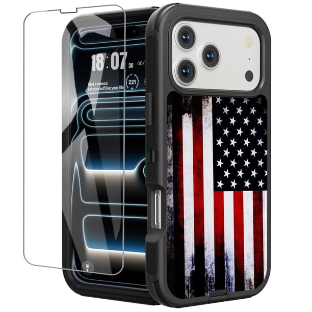 Funda OTTARTAKS para iPhone 17 Pro Max con Protector de Pantalla