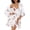 Butterfly, variant on Ekouaer Womens Silk Robe Set 2-Piece Satin Bathrobe V-neck Bridal Party Robe