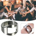 thumbnail image 3 of Anillos Abridor De Botellas De Cerveza Anillos De Sacacorchos De Cerveza Abridor De Botellas De Acero Inoxidable Para Bar En Casa 2 Uds Monstrate HA035925-00, 3 of 6