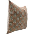 thumbnail image 2 of Handcrafted Duck Canvas Pillow Covers by Fabdivine, Hand block prints, 16X16, Betal leaf, 2 of 4