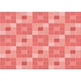 thumbnail image 1 of Ahgly Company Machine Washable Indoor Rectangle Transitional Light Salmon Pink Area Rugs, 8' x 10', 1 of 7