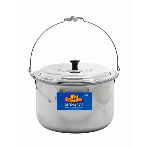 Olla De Aluminio Convexa No. 26 capacidad 8 litros