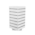 thumbnail image 1 of FixtureDisplays® 4-Sided Slatwall Counter Spinner Display Rack Great for Gift, Jewelry 15591-WHITE, 1 of 4