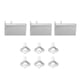 thumbnail image 3 of Cerradura de ventana de puerta corredera, 3 piezas Cerradura de ventana de puerta corredera de seguridad Cerradura de ventana de puerta de acero inoxidable Respuesta rápida, 3 of 14