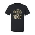 thumbnail image 2 of Wild Bobby, A Little Country, A Little Hood, Pop Culture, Men Graphic Tee, Black, Small, 2 of 4