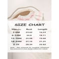thumbnail image 7 of ZEHJUHAN Baby Girl Sweet Dress Flying Sleeve Round Neck Bow Embroidery & 3D Bow Decor for Spring Summer White，3-6M, 7 of 7