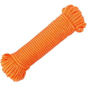 Paracord, 32.8ft Multipurpose Paracord for Outdoor, Tent, Emergency, Hiking (8mm Wide, Orange)