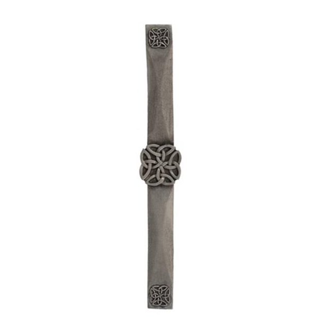 Premier Hardware Designs PHDA-13-SP 12 Inch Center-To-Center Celtic Appliance Cabinet Pull, Shiny Pewter