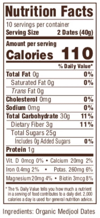 Joolies Organic Medjool Dates, Whole, 14 oz