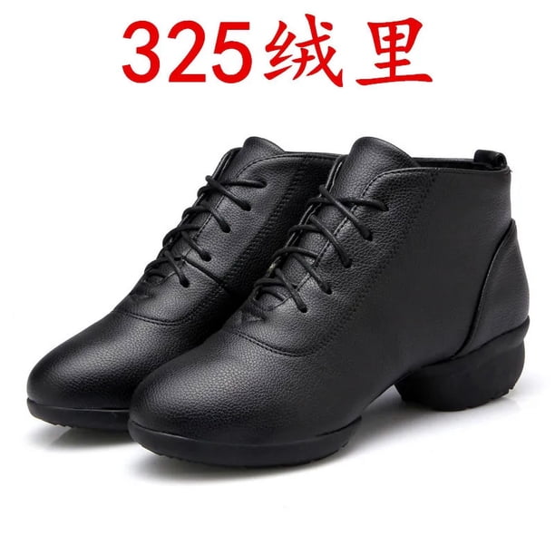 XIHAHA zapatillas de baile para mujer, zapatos de baile de Jazz para mujer, negro, rojo, botas de salón modernas para niña, zapatos deportivos